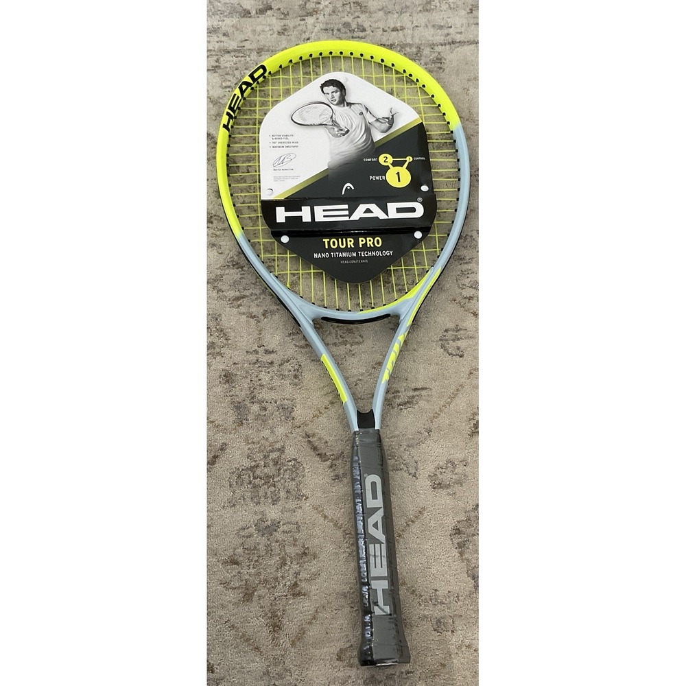 HEAD Tour Pro Nano Titanium Tennis Racquet 110" Strung 4 3/8 233222-S30-11-CN